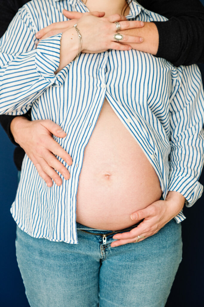 photo grossesse - lumière naturelle- audrey guyon