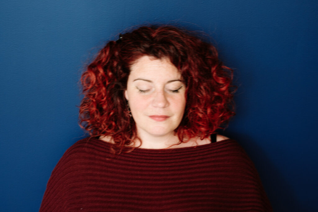 portrait femme sensible - séance photo professionnelle et personnelle dans la manche