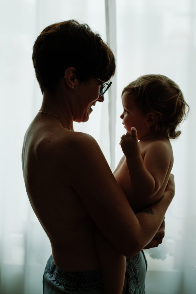 peau à peau maman bébé - photographe bébé manche - audrey guyon