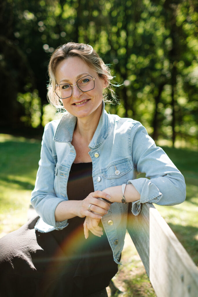 portrait femme cancer du sein - audrey guyon - roses en baie